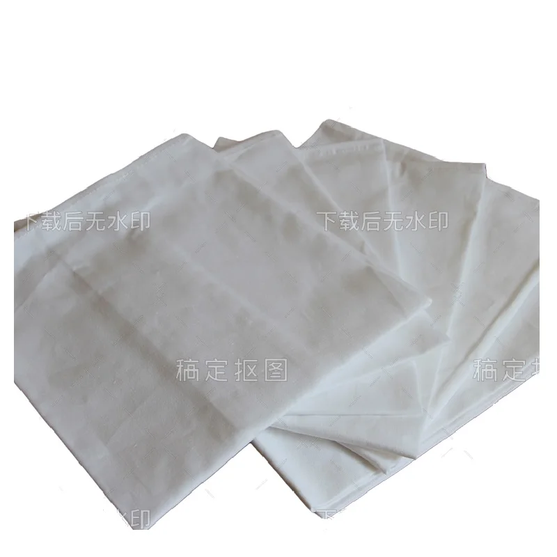 

Hotel West Restaurant Glass Table White Napkin, Red Wine Glass Wiping Cup Cloth, Cotton Napkin Cloth