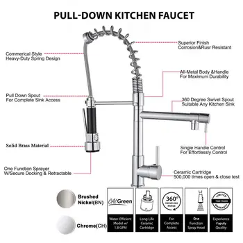 Chrome Brass Basin Kitchen Faucet Vessel Sink Mixer Tap Spring Dual Swivel Spouts Sink Mixer Bathroom Faucets Hot Cold
Chrome Brass Basin Kitchen Faucet Vessel Sink Mixer Tap Spring Dual Swivel Spouts Sink Mixer Bathroom Faucets Hot Cold