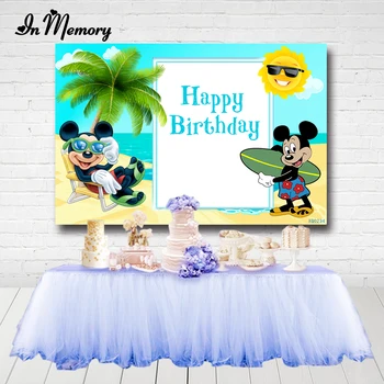 InMemory Mickey Mouse Surfing by the sea Backdrops Beach Sun Boys Summer Birthday Party Photography Backgrounds Photo Studio 
InMemory Mickey Mouse Surfing by the sea Backdrops Beach Sun Boys Summer Birthday Party Photography Backgrounds Photo Studio