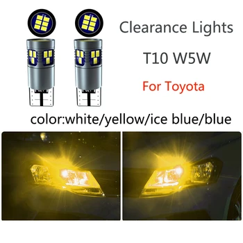 2pcs T10 LED W5W Canbus Decoding 168 194 Bulb Clearance Lights For Toyota Camry CHR Auris Hilux Prius Celica Ipsum Verso Wish
2pcs T10 LED W5W Canbus Decoding 168 194 Bulb Clearance Lights For Toyota Camry CHR Auris Hilux Prius Celica Ipsum Verso Wish