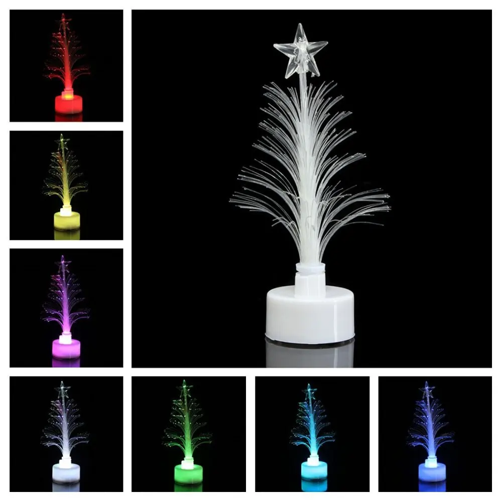 LED Christmas Tree Light Energy-saving Multicolor Delicate Durable Fiber Optic Lamp Gift for Home Party
LED Christmas Tree Light Energy-saving Multicolor Delicate Durable Fiber Optic Lamp Gift for Home Party
