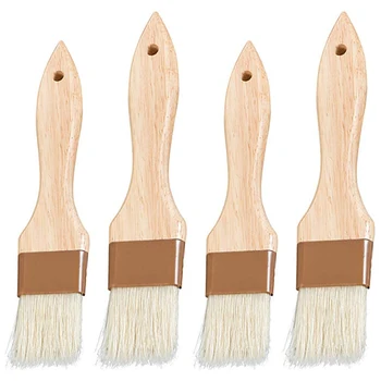 Restaurant Pastry Cleaning Brush for Grilling Butter, Egg Liquid or Marinated Pastries, Desserts, Dough or Meat 4 Packs
Restaurant Pastry Cleaning Brush for Grilling Butter, Egg Liquid or Marinated Pastries, Desserts, Dough or Meat 4 Packs