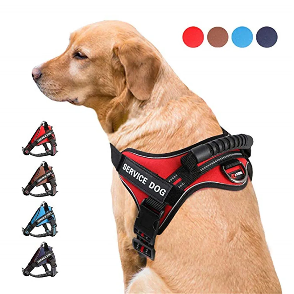 Reflective Dog Harness Vest Nylon Large pet Dog Harness Vest Breathable Mesh Pet Leash Harness for Small Medium Large Dog
Reflective Dog Harness Vest Nylon Large pet Dog Harness Vest Breathable Mesh Pet Leash Harness for Small Medium Large Dog