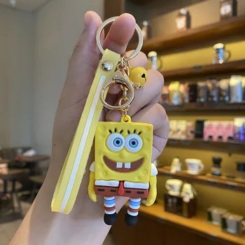 Anime Sponge Patrick Star Keychain New Cute Spongebob Key Chain Key Ring 3D Spongebob Car Keychain Christmas Child Gift
Anime Sponge Patrick Star Keychain New Cute Spongebob Key Chain Key Ring 3D Spongebob Car Keychain Christmas Child Gift
