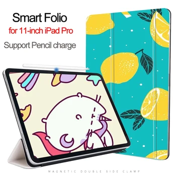Fruit cat Folio Case for iPad Pro 11Inch Strong Magnetic Slim Smart Cover for iPad Pro 11 2018 Release (3rd Gen) Tablet case
Fruit cat Folio Case for iPad Pro 11Inch Strong Magnetic Slim Smart Cover for iPad Pro 11 2018 Release (3rd Gen) Tablet case