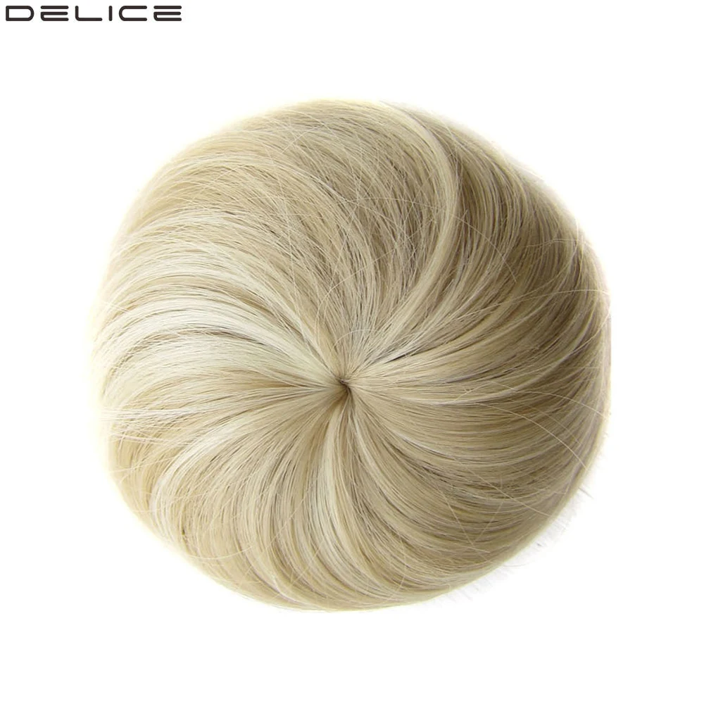 Delice Women's Synthetic Straight Donut Chignon Elastic Rubber Band Drawstring Clip In Hair Buns Hairpieces
Delice Women's Synthetic Straight Donut Chignon Elastic Rubber Band Drawstring Clip In Hair Buns Hairpieces