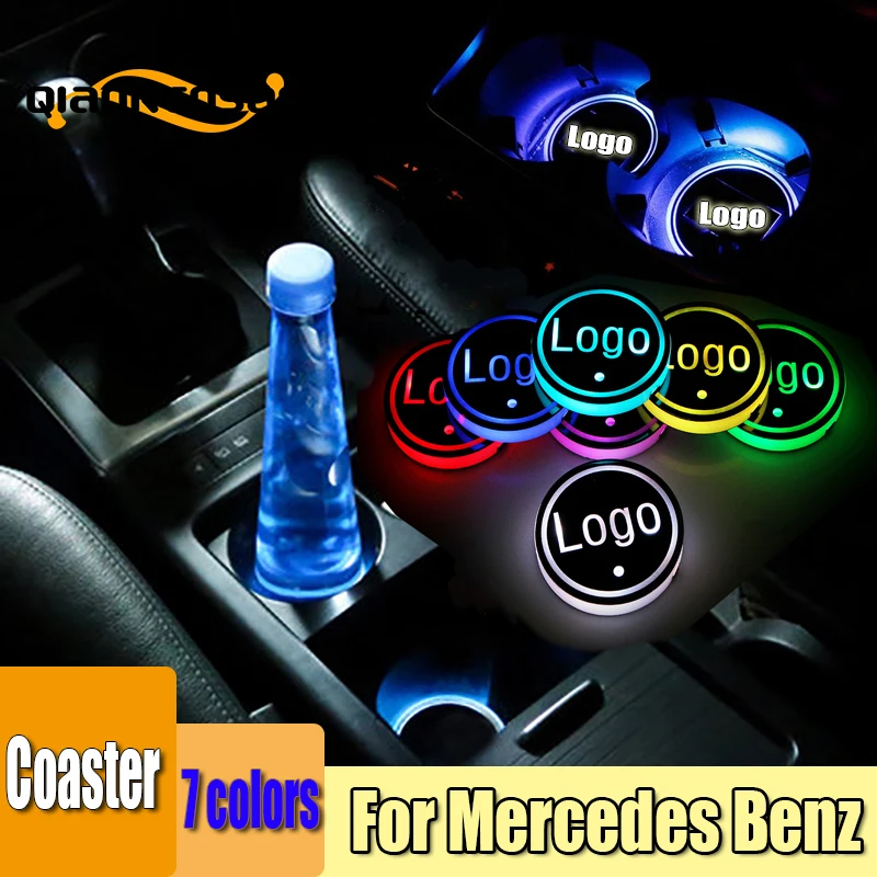 2X 2019 Fashion Car Styling Logo Light LED Cup Drink Holder Anti Slip For AMG Mercedes Benz W212 W211 W210 GLC Car Accessories
2X 2019 Fashion Car Styling Logo Light LED Cup Drink Holder Anti Slip For AMG Mercedes Benz W212 W211 W210 GLC Car Accessories
