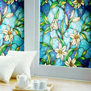 Stained Decorative Window Privacy Film Static Heat Control Glass Clings Frosted Vinyl Anti-UV Window Decals For Home Office
Stained Decorative Window Privacy Film Static Heat Control Glass Clings Frosted Vinyl Anti-UV Window Decals For Home Office