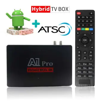 Android TV Box ATSC Tuner Digital Converter box Quad Core android 7.1 H.265 Analog Flat Antenna UHF VHF ATSC Local TV Channels
Android TV Box ATSC Tuner Digital Converter box Quad Core android 7.1 H.265 Analog Flat Antenna UHF VHF ATSC Local TV Channels