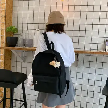 2020 new women's backpack large capacity fashion ladies backpack double zipper solid color anti-theft backpack
2020 new women's backpack large capacity fashion ladies backpack double zipper solid color anti-theft backpack