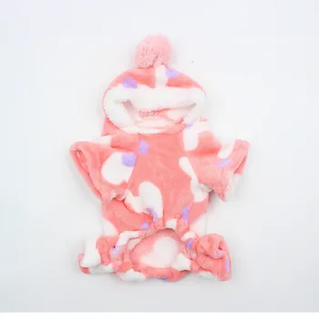 Pet Autumn Winter Teddy Lawsuit Small Medium-sized Dog Four-legged Clothe Cat Warm Flannel Casual Cotton Coat Dog Winter Clothes
Pet Autumn Winter Teddy Lawsuit Small Medium-sized Dog Four-legged Clothe Cat Warm Flannel Casual Cotton Coat Dog Winter Clothes
