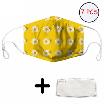 Dustproof Face Mask with 7 Filters Small Daisy Pattern Bohemian Mandala Style Breathable Germ Protection Mouth Mask Kid
Dustproof Face Mask with 7 Filters Small Daisy Pattern Bohemian Mandala Style Breathable Germ Protection Mouth Mask Kid