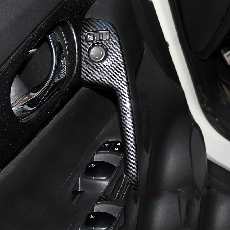 For Nissan Qashqai new X-Trail X Trail T32 Rogue ABS Carbon handshake trim panel Cover Trim Car Accessories 2017 2018
For Nissan Qashqai new X-Trail X Trail T32 Rogue ABS Carbon handshake trim panel Cover Trim Car Accessories 2017 2018