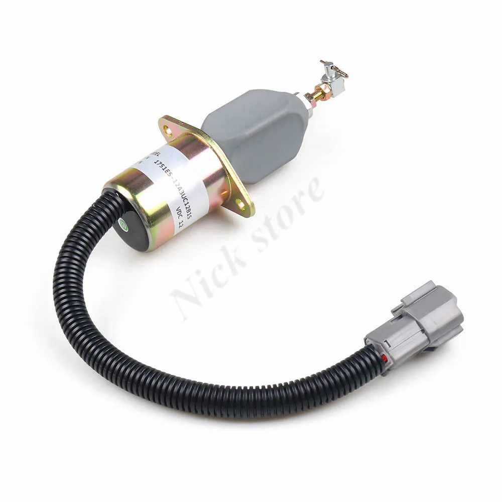 Wholesale Fuel Shutdown Solenoid Valve 1751ES-12A3UC12B1S SA-4673-S 129953-77811 engine model 12V
Wholesale Fuel Shutdown Solenoid Valve 1751ES-12A3UC12B1S SA-4673-S 129953-77811 engine model 12V