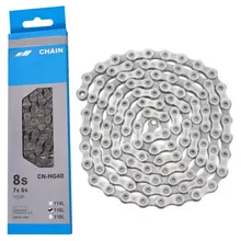 New Bike Chain HG40 6/7/8 Speed Chain 116L Link For -SHIMANO Bicycle Bike Chain Bicycle Cycling Road Bike Accessories
New Bike Chain HG40 6/7/8 Speed Chain 116L Link For -SHIMANO Bicycle Bike Chain Bicycle Cycling Road Bike Accessories