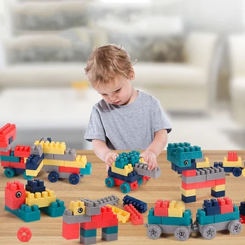 Toy Small Particle Blocks Building Toys Plastic Assembling Parent-child DIY with Storage Bag for Children Kindergarten Education
Toy Small Particle Blocks Building Toys Plastic Assembling Parent-child DIY with Storage Bag for Children Kindergarten Education