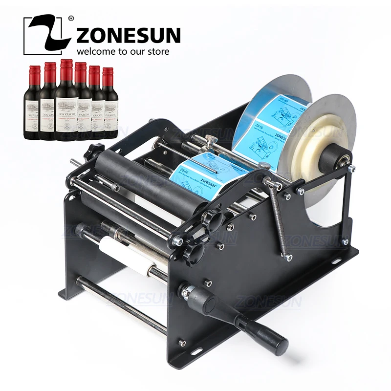 ZONESUN Sleeve Manual Mineral Water Plastic Round Alcohol Bottle Labeling Machine For Bottles Sticker Label Packing Machine
ZONESUN Sleeve Manual Mineral Water Plastic Round Alcohol Bottle Labeling Machine For Bottles Sticker Label Packing Machine