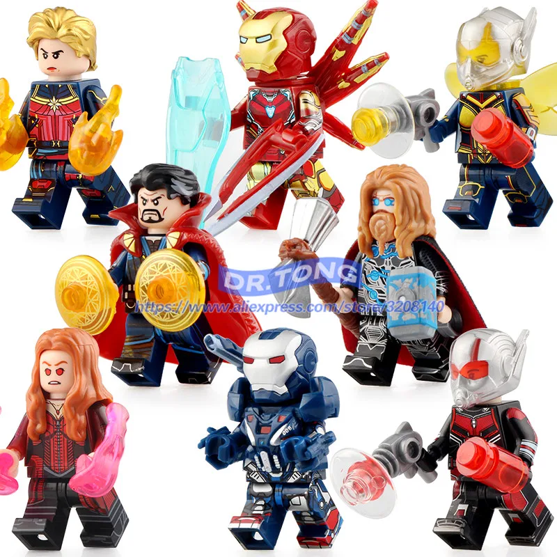 Single Building Blocks Thor Iron Man Captain America Wasp Ant Man Doctor Strange War Machine Witch Gifts For Child Toys WM6063
Single Building Blocks Thor Iron Man Captain America Wasp Ant Man Doctor Strange War Machine Witch Gifts For Child Toys WM6063