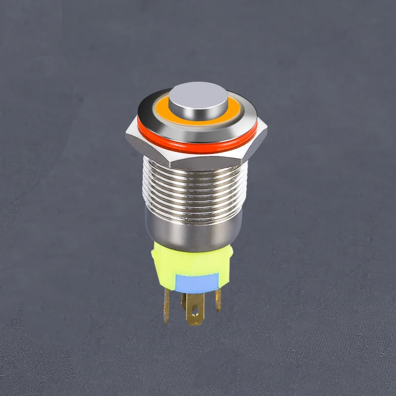 16mm Metal Push Button Switch Waterproof Automatic Reset Switch LED Warning 3V 220V 5A Self Recovery Button Silver Plating Pin
16mm Metal Push Button Switch Waterproof Automatic Reset Switch LED Warning 3V 220V 5A Self Recovery Button Silver Plating Pin