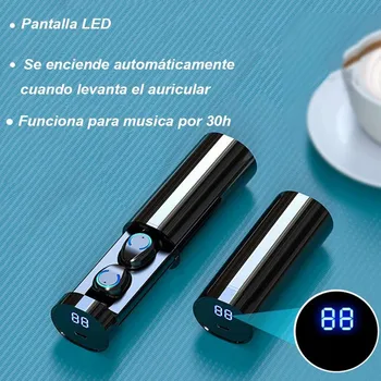 Vococal Bluetooth 5.0 Earphones Mini Waterproof In-ear Binaural Wireless Earbud Headset for Leisure Sports Daily Use
Vococal Bluetooth 5.0 Earphones Mini Waterproof In-ear Binaural Wireless Earbud Headset for Leisure Sports Daily Use