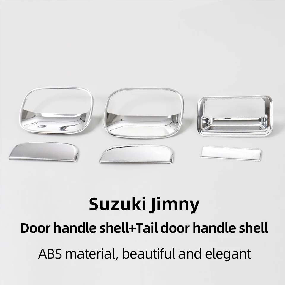 for Suzuki jimny door handle shell tail door handle shell decoration modified outer door bowl abs material silver red shell
for Suzuki jimny door handle shell tail door handle shell decoration modified outer door bowl abs material silver red shell