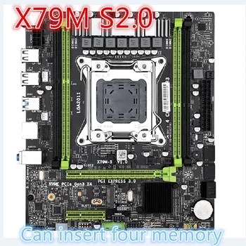 NEW X79 chip X79M-S2.0 motherboard SATA3 PCI-E NVME M.2 SSD support REG ECC memory usb2.0
NEW X79 chip X79M-S2.0 motherboard SATA3 PCI-E NVME M.2 SSD support REG ECC memory usb2.0