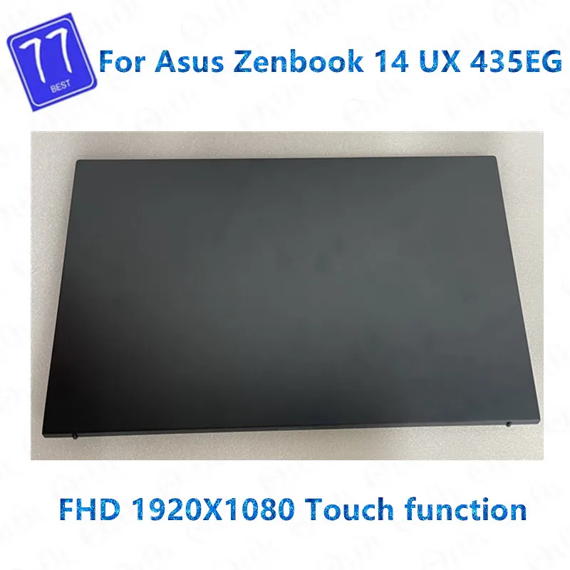 

Original 14'' FHD 1920X1080 the top of laptop for Asus Zenbook 14 Ultralight UX435 UX435EG with touch LCD screen assembly