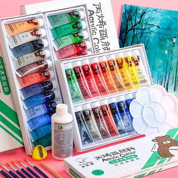 Professional Acrylic Paints Set 12/18/24 /36Colors 12ML Hand Painted Wall Drawing craft Painting Pigment Set Art Supplies
Professional Acrylic Paints Set 12/18/24 /36Colors 12ML Hand Painted Wall Drawing craft Painting Pigment Set Art Supplies