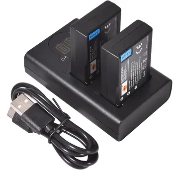 DSTE 2x EN-EL9 Battery with Dual LCD Battery Charger Kit for Nikon D40,D40X,D60,D3000,D5000 Camera
DSTE 2x EN-EL9 Battery with Dual LCD Battery Charger Kit for Nikon D40,D40X,D60,D3000,D5000 Camera