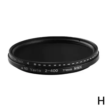 Neutral Density Fader Variable Adjustable Variable mm Frame 52 ND Lens 67 ND2 to 49 ND400 49-77mm 55 Metal 72 77 V8G0
Neutral Density Fader Variable Adjustable Variable mm Frame 52 ND Lens 67 ND2 to 49 ND400 49-77mm 55 Metal 72 77 V8G0