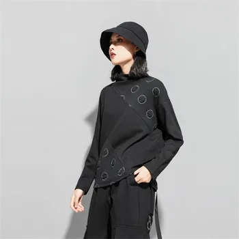 2020 Warm Autumn Winter Women Turtle Neck T Shirts Long Sleeve elasticity Geometric Design Dots Warm Top Tee Shirt Femme
2020 Warm Autumn Winter Women Turtle Neck T Shirts Long Sleeve elasticity Geometric Design Dots Warm Top Tee Shirt Femme