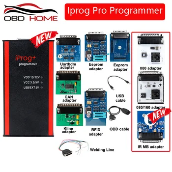 Car Iprog+ V80 Key Programmer Support IMMO Mileage Correction + Airbag Reset Iprog Pro Till 2019 Replace Carprog/Digiprog/Tango
Car Iprog+ V80 Key Programmer Support IMMO Mileage Correction + Airbag Reset Iprog Pro Till 2019 Replace Carprog/Digiprog/Tango