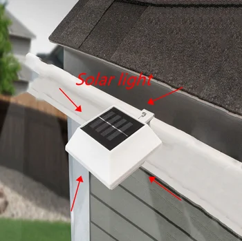 6 LED Solar Light Outdoor Waterproof Security Roof Gutter Lamp Outdoor Sensor Wall Lamp Home Energy Saving Light Garden Lamp
6 LED Solar Light Outdoor Waterproof Security Roof Gutter Lamp Outdoor Sensor Wall Lamp Home Energy Saving Light Garden Lamp