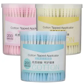 200pcs Disposable Double End Makeup Removal Cotton Swabs Sticks Skin Care Accessory Makeup Swabs
200pcs Disposable Double End Makeup Removal Cotton Swabs Sticks Skin Care Accessory Makeup Swabs