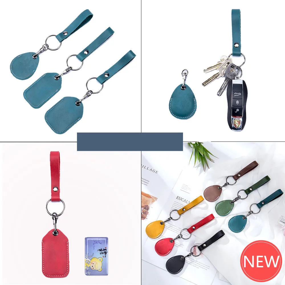 Access Control Card Sleeve Water Drop Key Chain Cowhide Community Round Unisex IC Bus Card Elevator Induction Protective Cover
Access Control Card Sleeve Water Drop Key Chain Cowhide Community Round Unisex IC Bus Card Elevator Induction Protective Cover