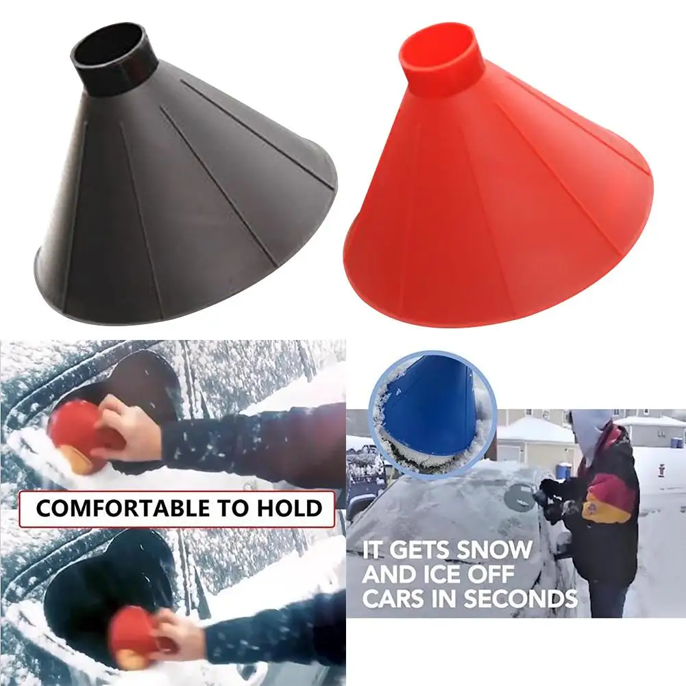 Auto Car Magic Window Windshield Car Ice Scraper For Remove Snow Shovel Cone Shaped Funnel Round Scrapers Cleaning Snow Tool
Auto Car Magic Window Windshield Car Ice Scraper For Remove Snow Shovel Cone Shaped Funnel Round Scrapers Cleaning Snow Tool