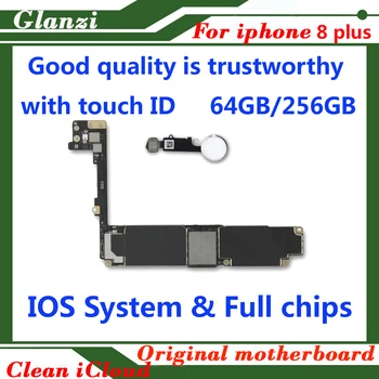 100% Original Unlocked motherboard for 64gb 256gb iphone 8plus 8p IOS System full chips mainboard with / No touch ID logic board
100% Original Unlocked motherboard for 64gb 256gb iphone 8plus 8p IOS System full chips mainboard with / No touch ID logic board