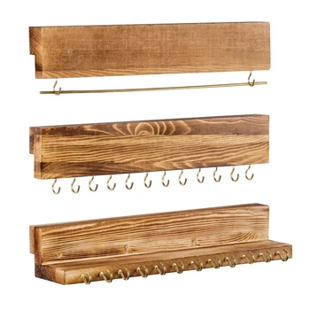 3Pcs Simple Style Jewelry Rack Small Jewelry Display Wood Rack DIY Necklace Jewelry Earrings Necklaces Ear Stud Pendant Hanger
3Pcs Simple Style Jewelry Rack Small Jewelry Display Wood Rack DIY Necklace Jewelry Earrings Necklaces Ear Stud Pendant Hanger