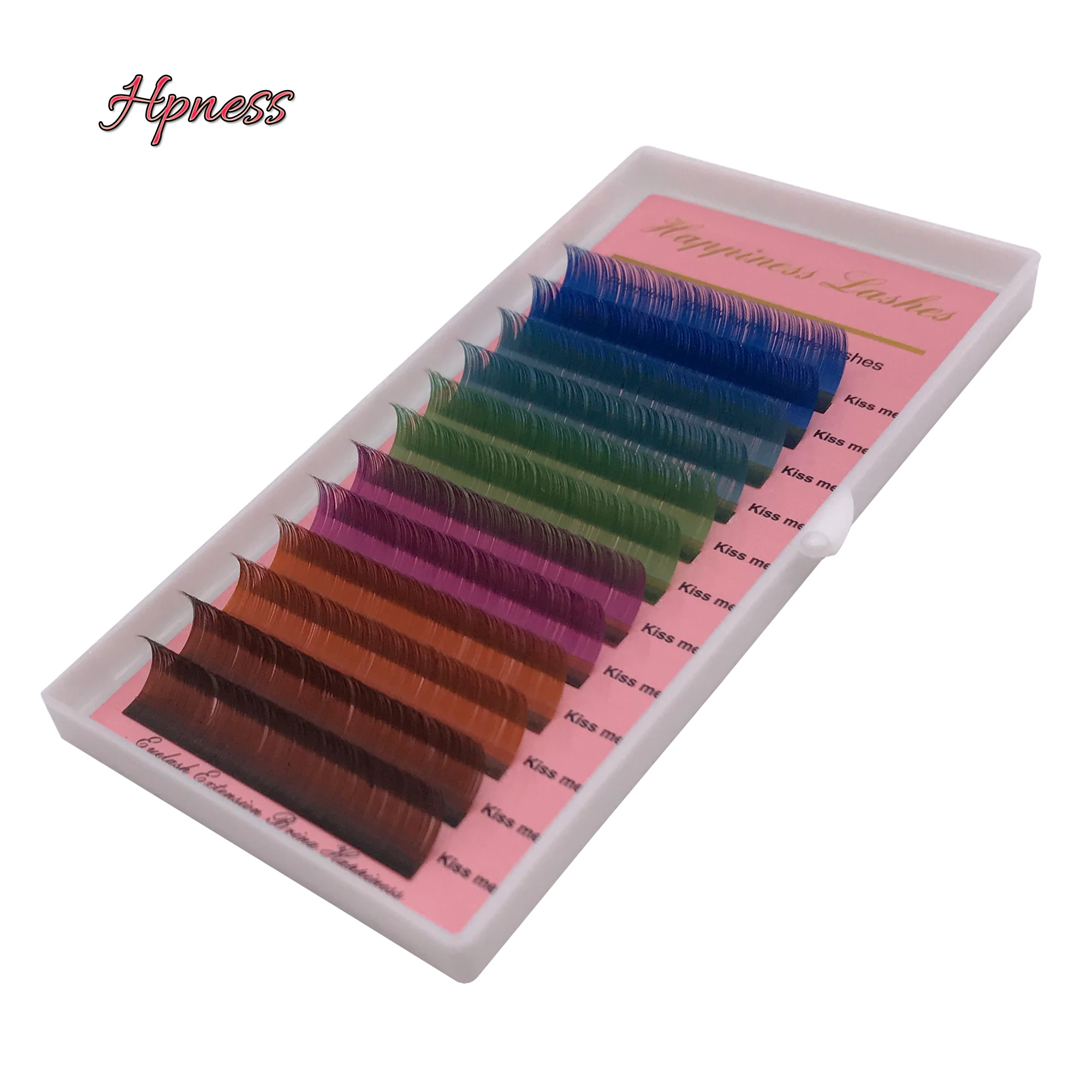 6 Colors False Eyelash Extensions 0.07mm C/D Curl Natural Colours Long Rainbow Lashes Extension Free Shipping
6 Colors False Eyelash Extensions 0.07mm C/D Curl Natural Colours Long Rainbow Lashes Extension Free Shipping
