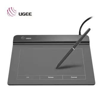 Ugee CS06 Signature Tablet Graphics Drawing Tablet Pad 6x4 Inch Active Area with 8192 Levels Battery-Free Pen 5080LPI Win7/8/10
Ugee CS06 Signature Tablet Graphics Drawing Tablet Pad 6x4 Inch Active Area with 8192 Levels Battery-Free Pen 5080LPI Win7/8/10