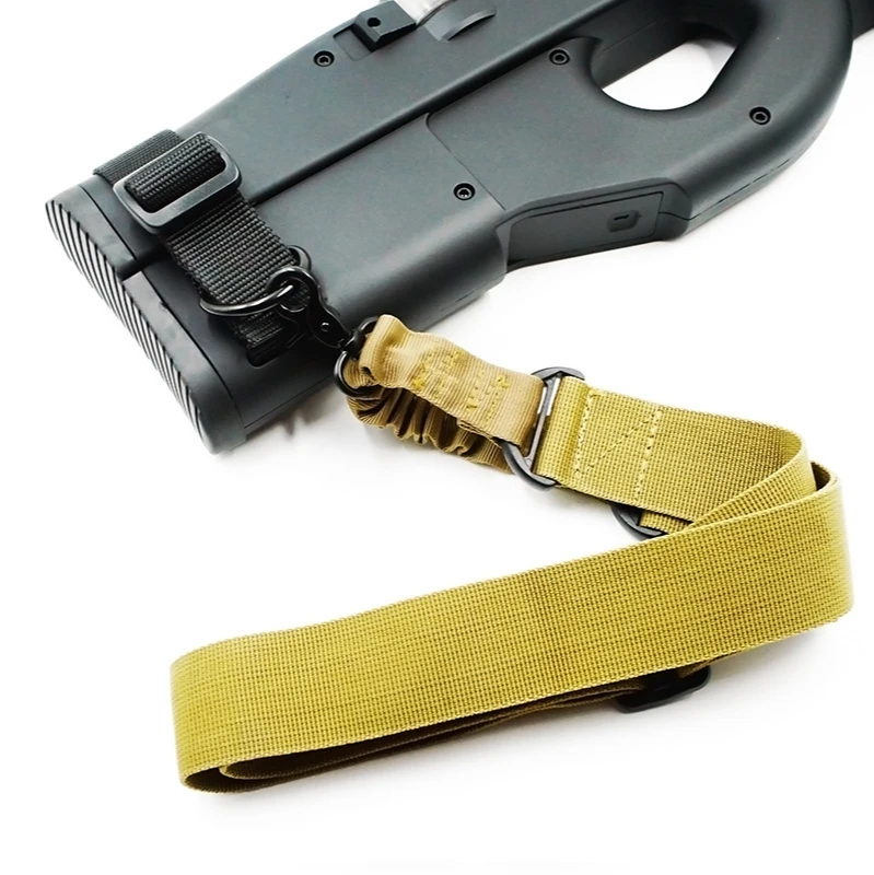 Military Army Equipment Adjustable Tactical Gun Rifle Sling One Single Point Bungee Rifle Gun Sling Strap With Hook Safety Belt
Military Army Equipment Adjustable Tactical Gun Rifle Sling One Single Point Bungee Rifle Gun Sling Strap With Hook Safety Belt