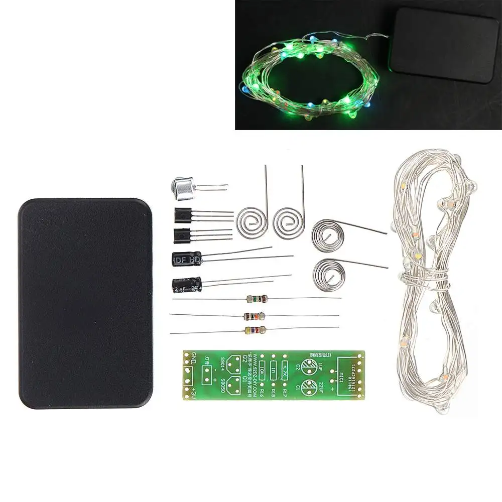 LEORY Upgraded Version 3-5V Waterproof Voice-activated Music Melody LED Light Strip DIY Kit
LEORY Upgraded Version 3-5V Waterproof Voice-activated Music Melody LED Light Strip DIY Kit