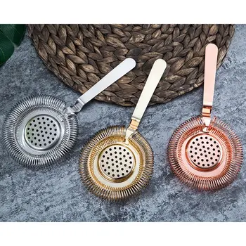 1PC Strainer Bartending Filter Bar Sprung Cocktail Strainer Stainless Steel Strainer Bar Tool Wine Ice Strainer Bar Percolator
1PC Strainer Bartending Filter Bar Sprung Cocktail Strainer Stainless Steel Strainer Bar Tool Wine Ice Strainer Bar Percolator