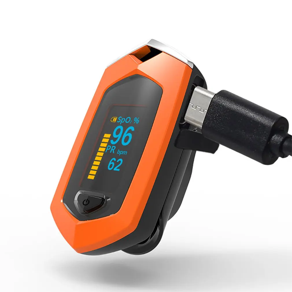 Fingertip Pulse Oximeter Blood Oxygen Saturation Monitor Blood Pressure Tonometer USB Rechargeable Mini Lightweight LED Display
Fingertip Pulse Oximeter Blood Oxygen Saturation Monitor Blood Pressure Tonometer USB Rechargeable Mini Lightweight LED Display
