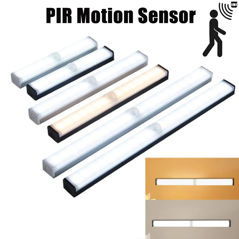 LED Night Light 10CM 15CM Motion Sensor USB Cabinet Night Light Wardrobe Lamp For Kitchen Under Cabinet Bedroom Closet Stairs
LED Night Light 10CM 15CM Motion Sensor USB Cabinet Night Light Wardrobe Lamp For Kitchen Under Cabinet Bedroom Closet Stairs