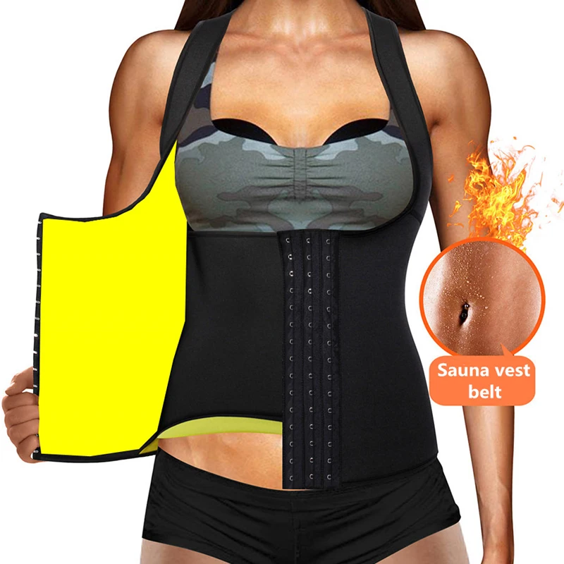 Фото Женский неопреновый жилет для похудения моделирующий пояс - купить