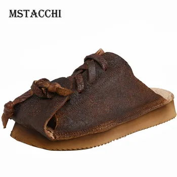MStacchi Antiquity Women Cross-tied Weave Slippers Unique Square Toe Sewing Platform Sandals Retro Girl Do Old Outdoors Slippers
MStacchi Antiquity Women Cross-tied Weave Slippers Unique Square Toe Sewing Platform Sandals Retro Girl Do Old Outdoors Slippers
