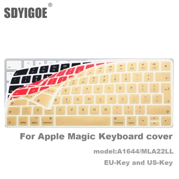 For Apple Bluetooth Wireless keybord MLA22LL/ A1644 IMAC Magic Keyboard cover Protector Silicone Cover US/EU Version
For Apple Bluetooth Wireless keybord MLA22LL/ A1644 IMAC Magic Keyboard cover Protector Silicone Cover US/EU Version
