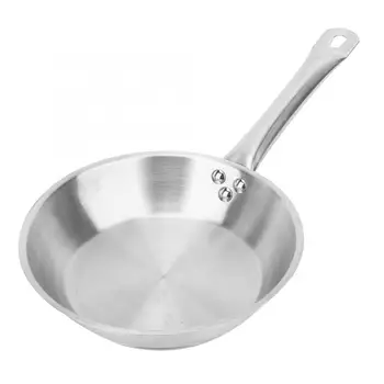 Frying Pan 23.5cm Diameter Stainless Steel Frying Pan Kitchen Cooking Cookware for Fried Eggs Making Cooking Pan
Frying Pan 23.5cm Diameter Stainless Steel Frying Pan Kitchen Cooking Cookware for Fried Eggs Making Cooking Pan