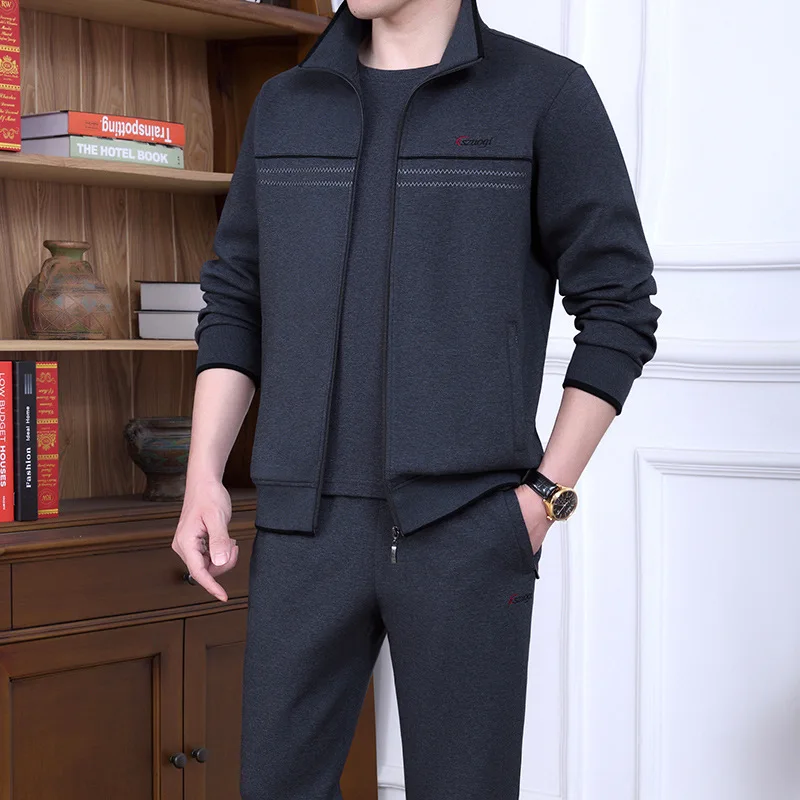 3pcs Spring Men Sportswear Loose Sweatshirt+pant+jacket Running Jogger Fitness Casual Gym outfit Set Tracksuit Sport Suit 5XL
3pcs Spring Men Sportswear Loose Sweatshirt+pant+jacket Running Jogger Fitness Casual Gym outfit Set Tracksuit Sport Suit 5XL